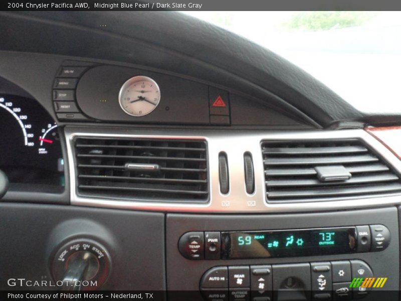 Midnight Blue Pearl / Dark Slate Gray 2004 Chrysler Pacifica AWD