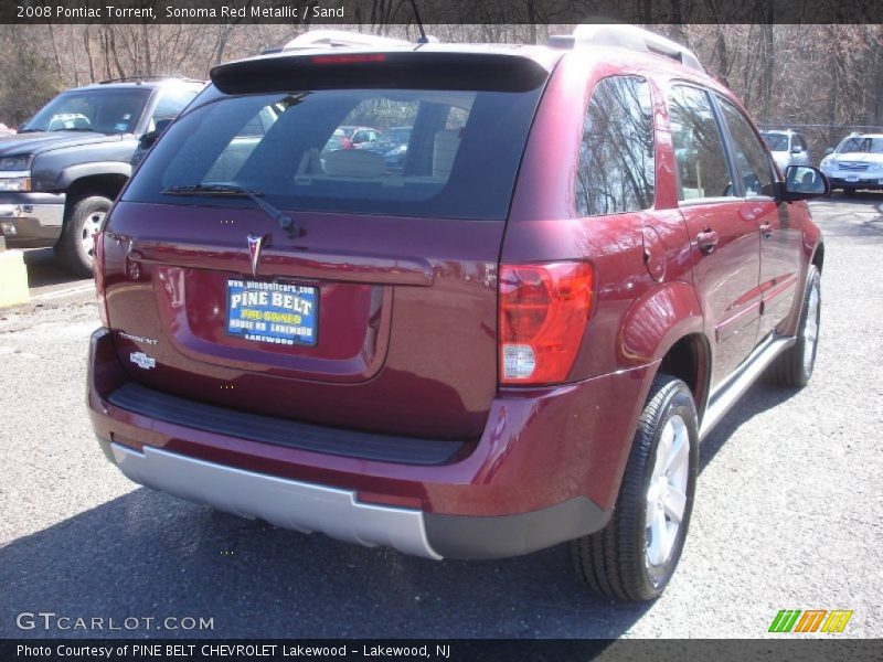 Sonoma Red Metallic / Sand 2008 Pontiac Torrent