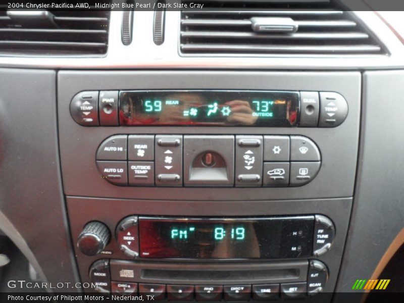 Midnight Blue Pearl / Dark Slate Gray 2004 Chrysler Pacifica AWD