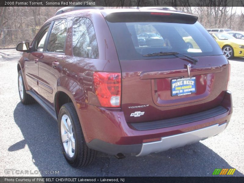 Sonoma Red Metallic / Sand 2008 Pontiac Torrent