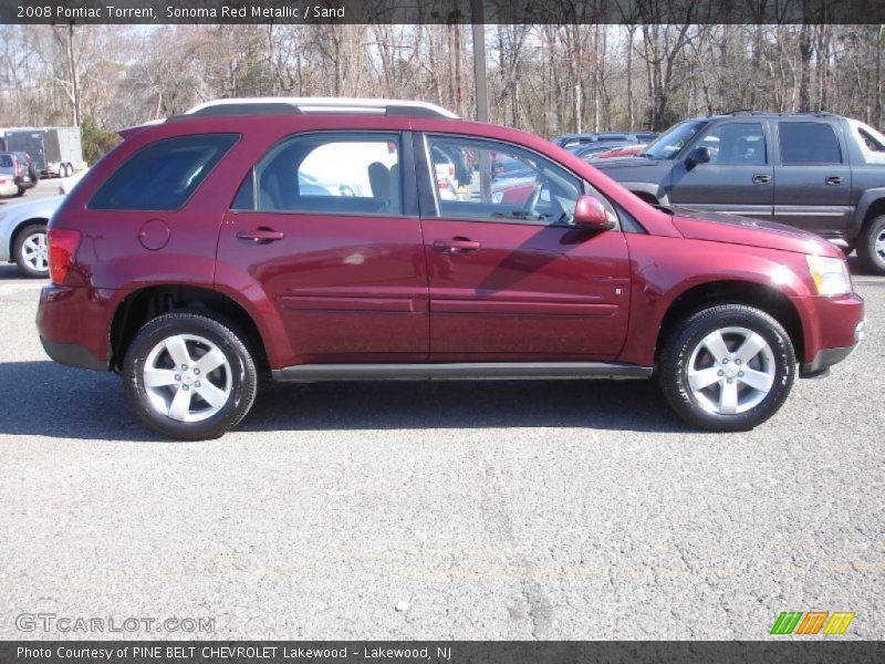 Sonoma Red Metallic / Sand 2008 Pontiac Torrent