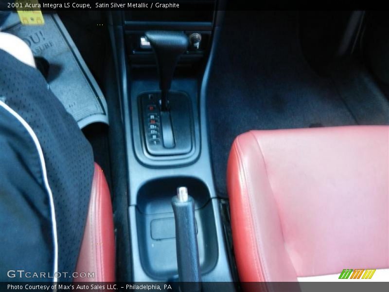 Satin Silver Metallic / Graphite 2001 Acura Integra LS Coupe