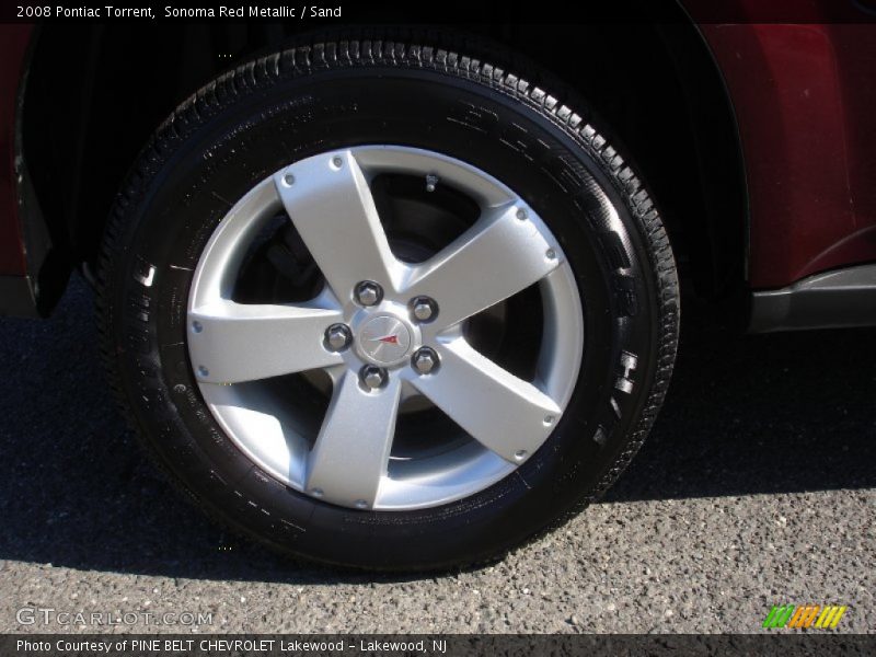 Sonoma Red Metallic / Sand 2008 Pontiac Torrent