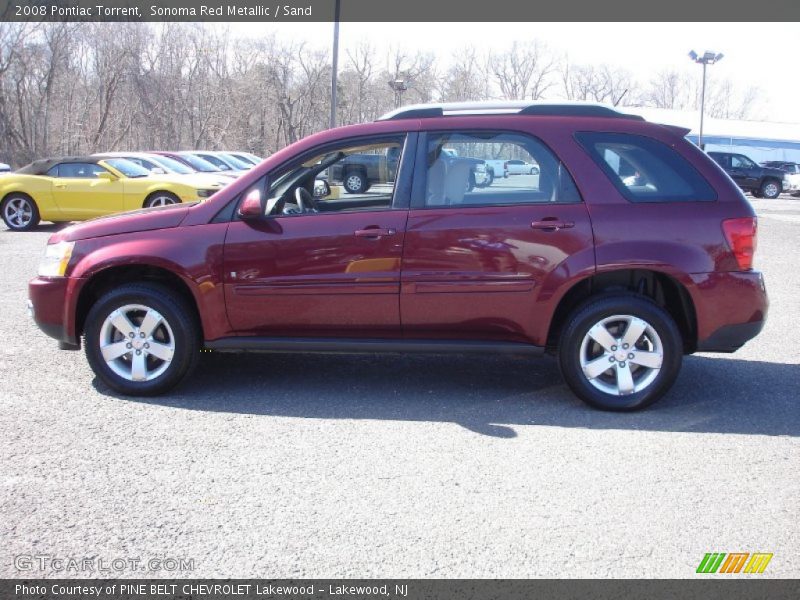 Sonoma Red Metallic / Sand 2008 Pontiac Torrent