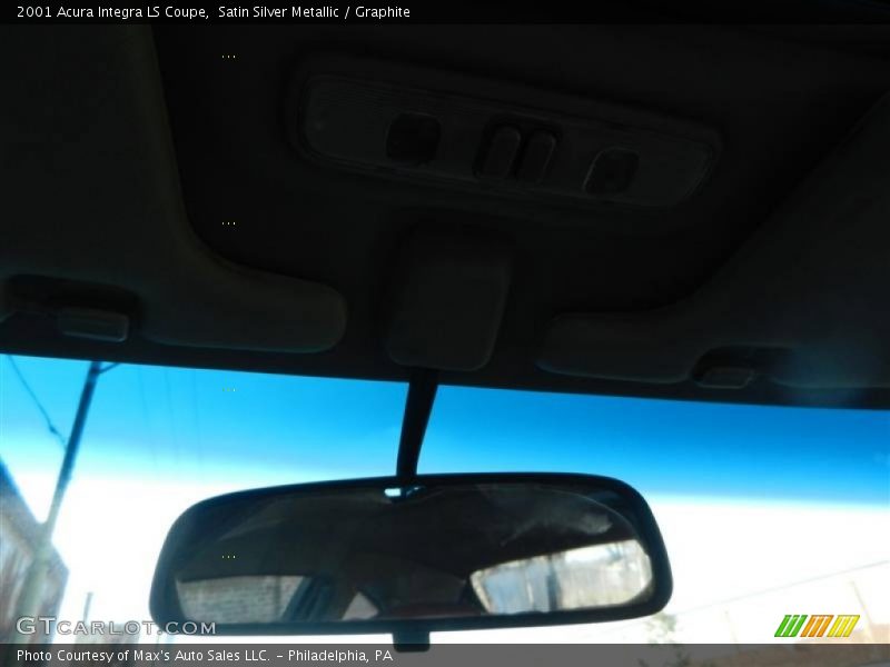 Satin Silver Metallic / Graphite 2001 Acura Integra LS Coupe