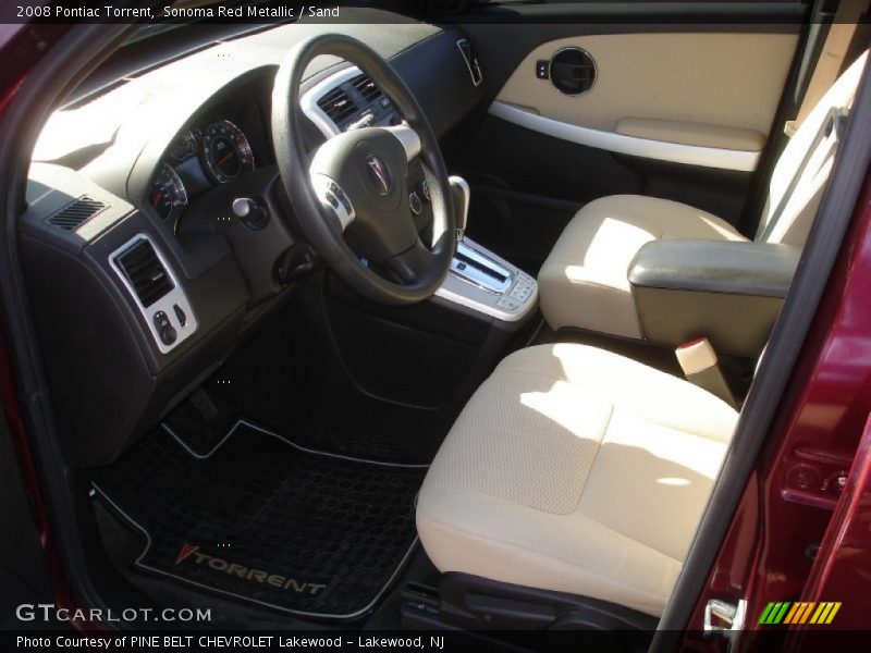 Sonoma Red Metallic / Sand 2008 Pontiac Torrent