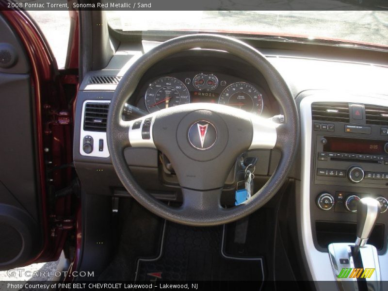 Sonoma Red Metallic / Sand 2008 Pontiac Torrent