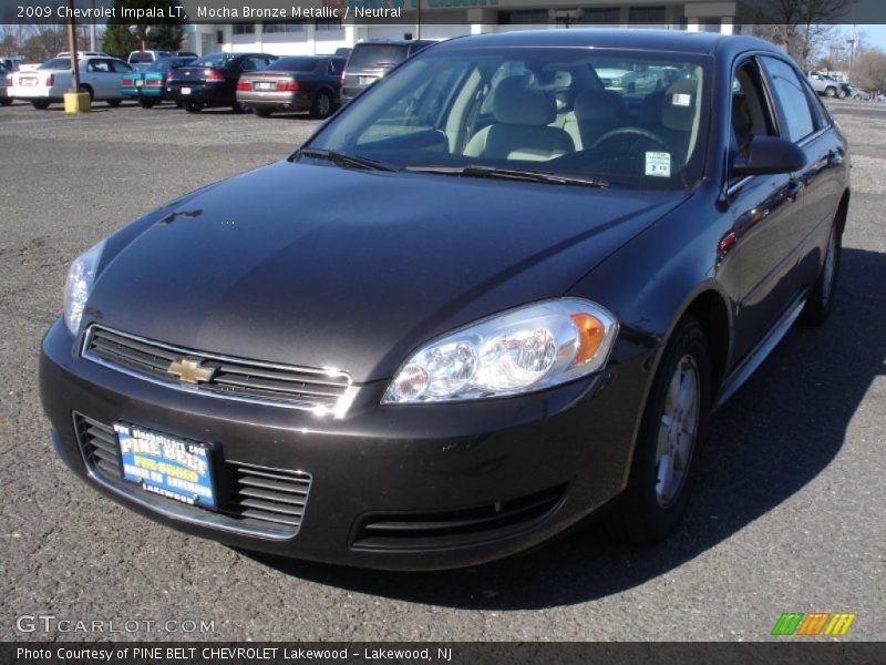 Mocha Bronze Metallic / Neutral 2009 Chevrolet Impala LT