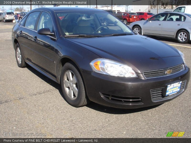 Mocha Bronze Metallic / Neutral 2009 Chevrolet Impala LT