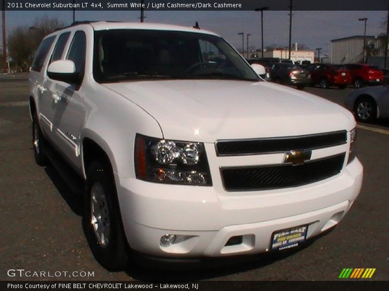Summit White / Light Cashmere/Dark Cashmere 2011 Chevrolet Suburban LT 4x4