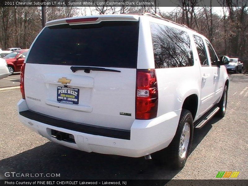 Summit White / Light Cashmere/Dark Cashmere 2011 Chevrolet Suburban LT 4x4