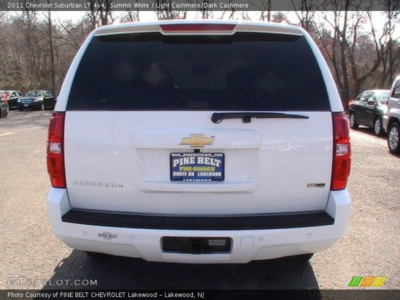 Summit White / Light Cashmere/Dark Cashmere 2011 Chevrolet Suburban LT 4x4