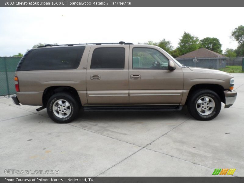  2003 Suburban 1500 LT Sandalwood Metallic