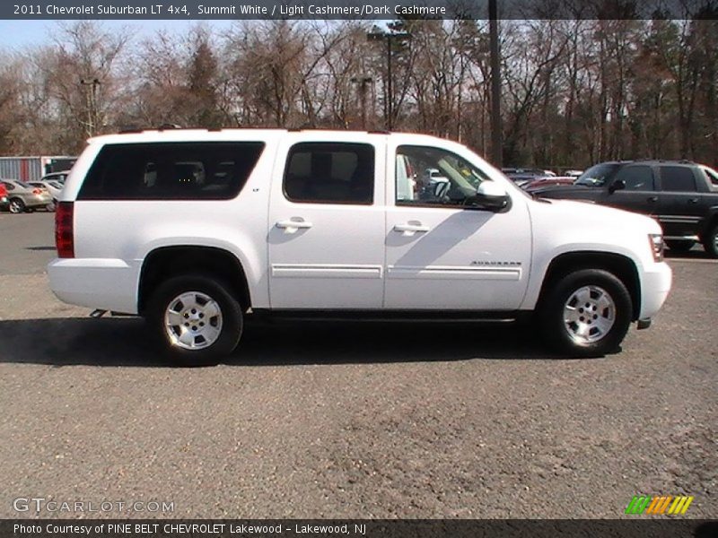 Summit White / Light Cashmere/Dark Cashmere 2011 Chevrolet Suburban LT 4x4