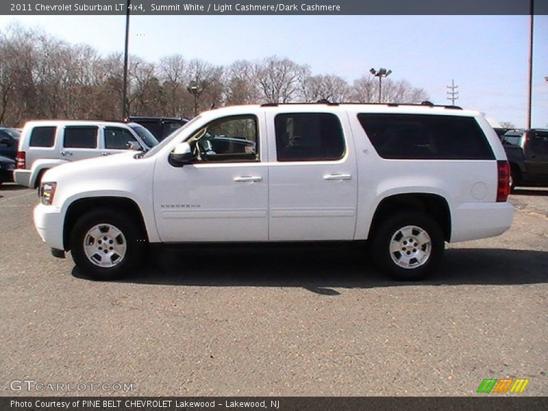 Summit White / Light Cashmere/Dark Cashmere 2011 Chevrolet Suburban LT 4x4