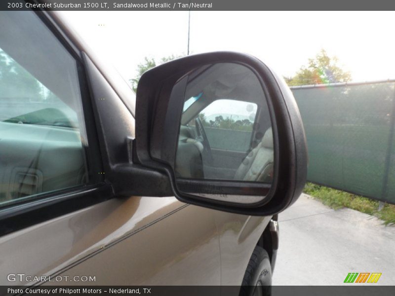 Sandalwood Metallic / Tan/Neutral 2003 Chevrolet Suburban 1500 LT