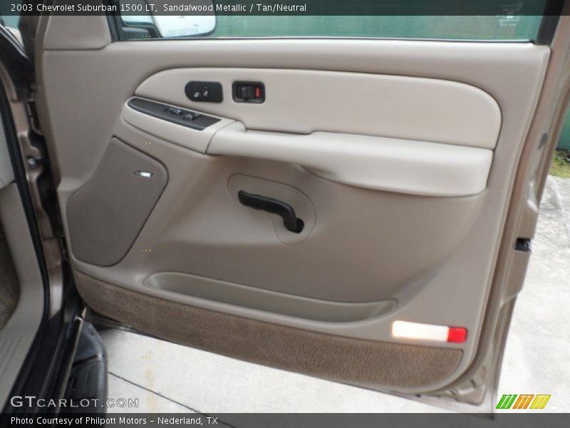 Door Panel of 2003 Suburban 1500 LT