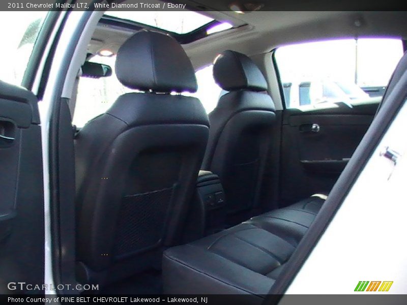 White Diamond Tricoat / Ebony 2011 Chevrolet Malibu LTZ
