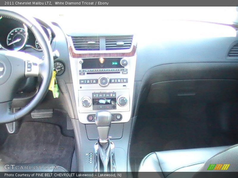 White Diamond Tricoat / Ebony 2011 Chevrolet Malibu LTZ