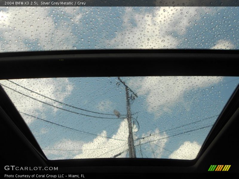 Silver Grey Metallic / Grey 2004 BMW X3 2.5i