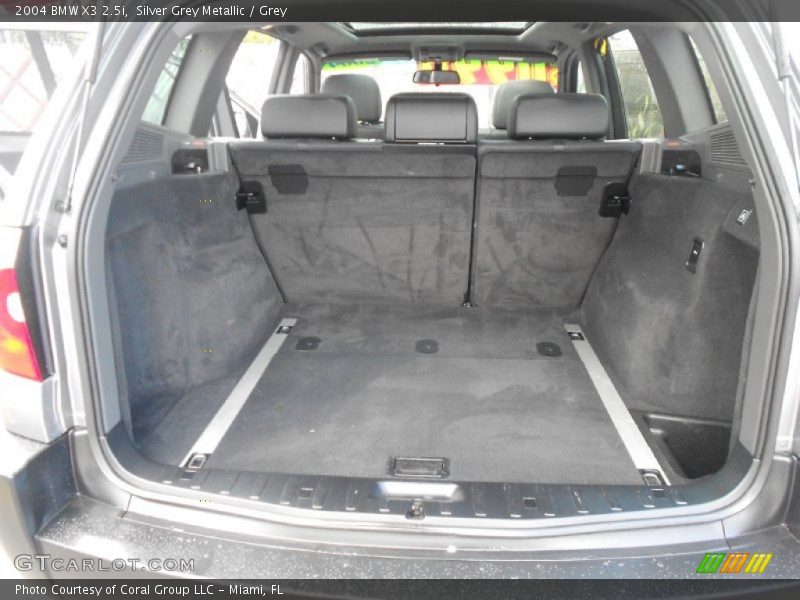 Silver Grey Metallic / Grey 2004 BMW X3 2.5i
