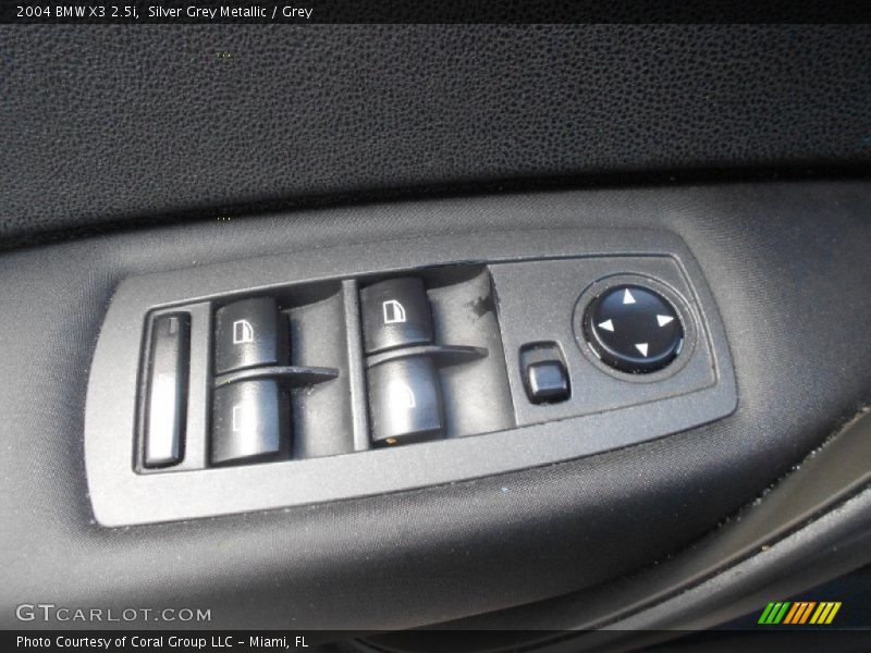 Silver Grey Metallic / Grey 2004 BMW X3 2.5i