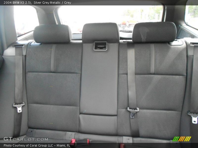 Silver Grey Metallic / Grey 2004 BMW X3 2.5i
