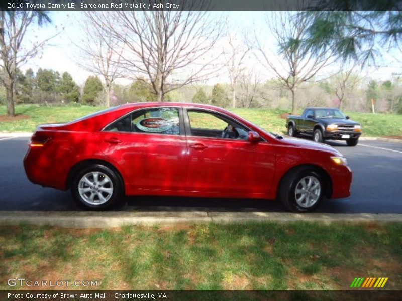 Barcelona Red Metallic / Ash Gray 2010 Toyota Camry LE