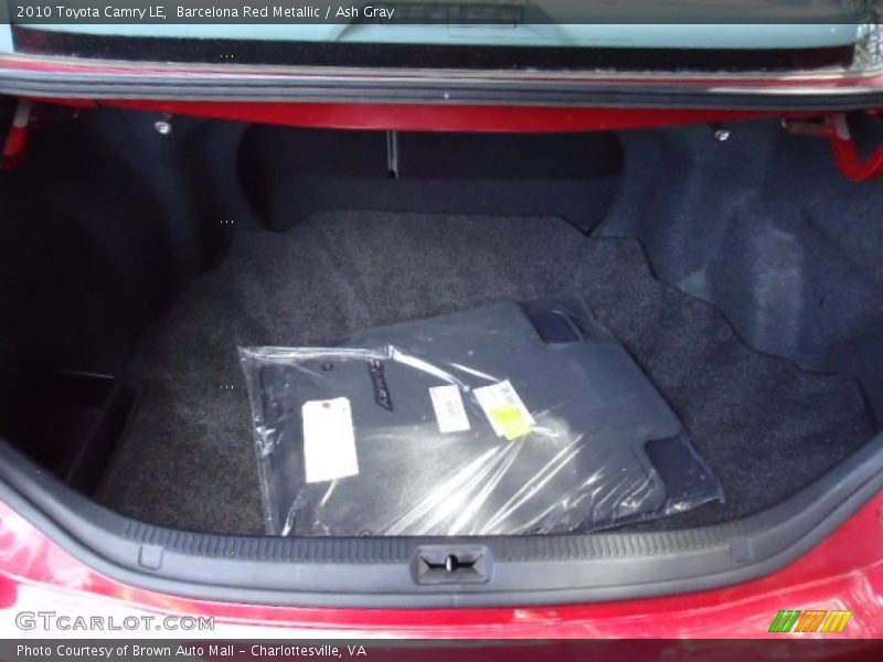Barcelona Red Metallic / Ash Gray 2010 Toyota Camry LE