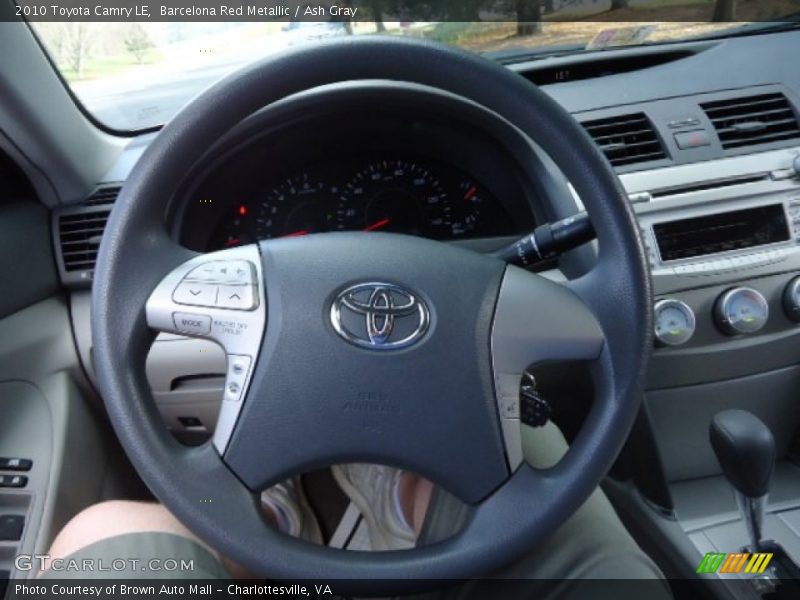 Barcelona Red Metallic / Ash Gray 2010 Toyota Camry LE