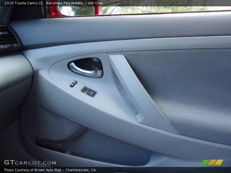 Barcelona Red Metallic / Ash Gray 2010 Toyota Camry LE