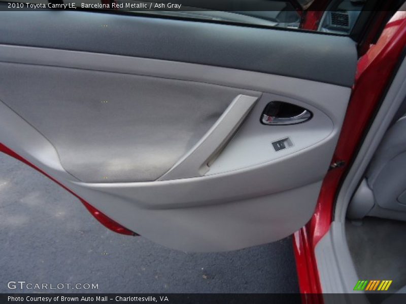 Barcelona Red Metallic / Ash Gray 2010 Toyota Camry LE