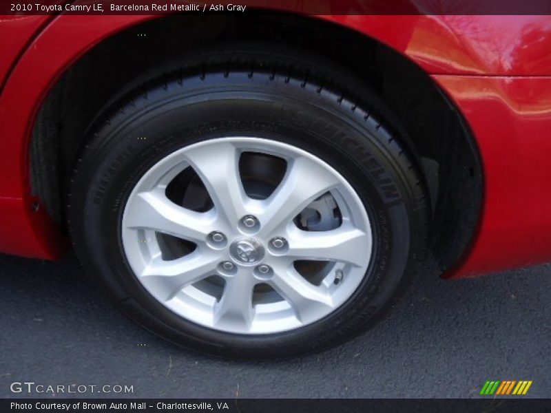 Barcelona Red Metallic / Ash Gray 2010 Toyota Camry LE