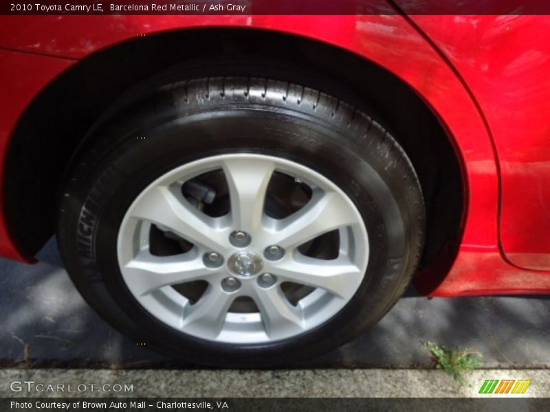 Barcelona Red Metallic / Ash Gray 2010 Toyota Camry LE