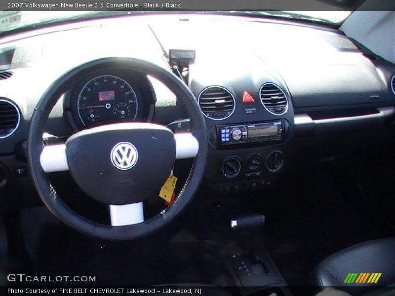 Black / Black 2007 Volkswagen New Beetle 2.5 Convertible
