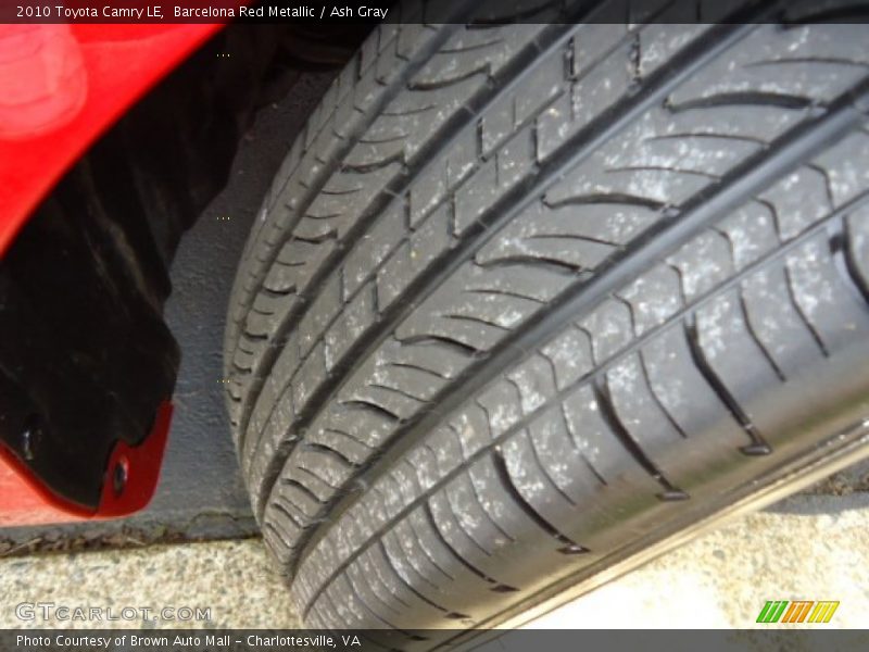 Barcelona Red Metallic / Ash Gray 2010 Toyota Camry LE