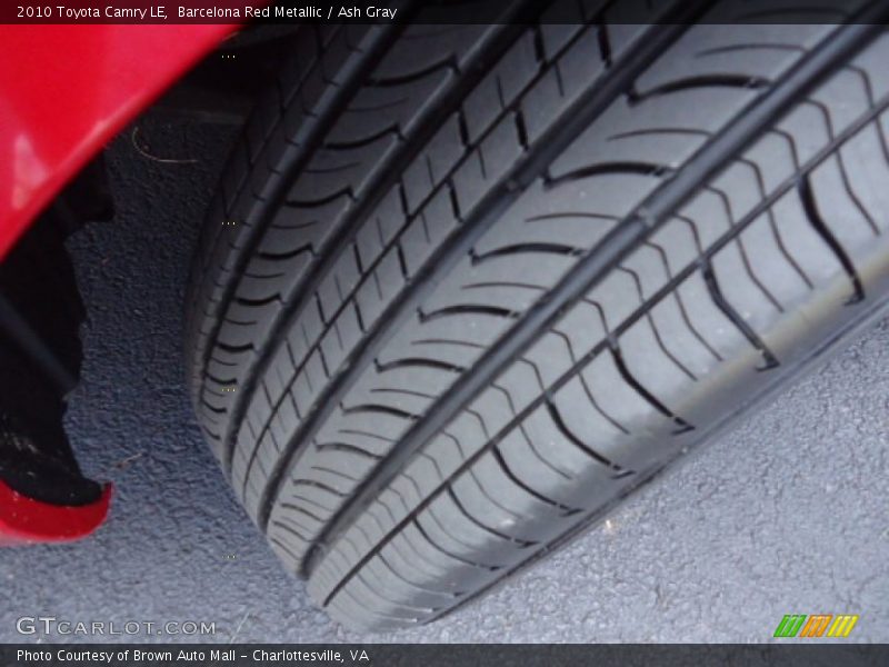Barcelona Red Metallic / Ash Gray 2010 Toyota Camry LE