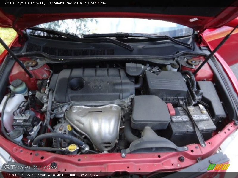 Barcelona Red Metallic / Ash Gray 2010 Toyota Camry LE