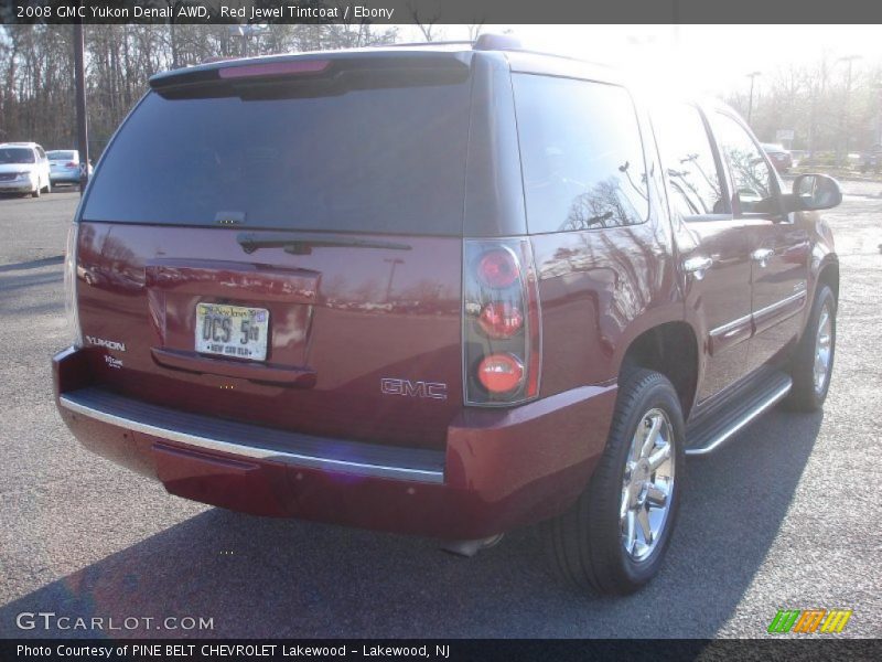 Red Jewel Tintcoat / Ebony 2008 GMC Yukon Denali AWD