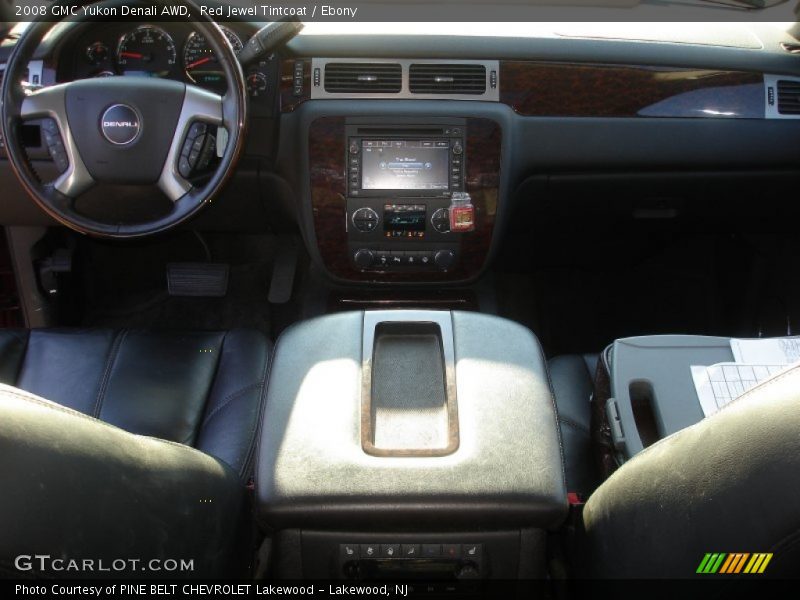 Red Jewel Tintcoat / Ebony 2008 GMC Yukon Denali AWD