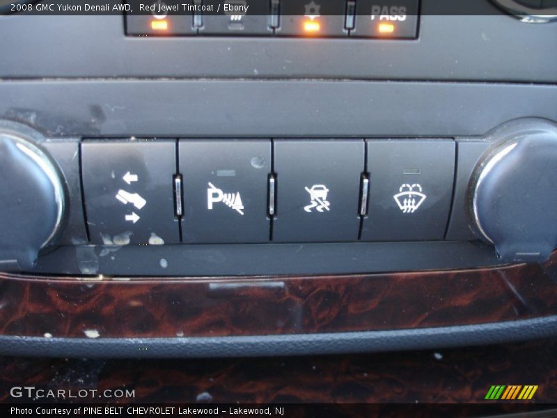 Red Jewel Tintcoat / Ebony 2008 GMC Yukon Denali AWD