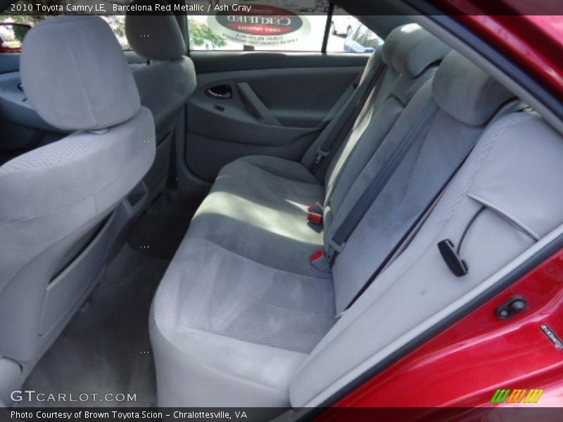 Barcelona Red Metallic / Ash Gray 2010 Toyota Camry LE