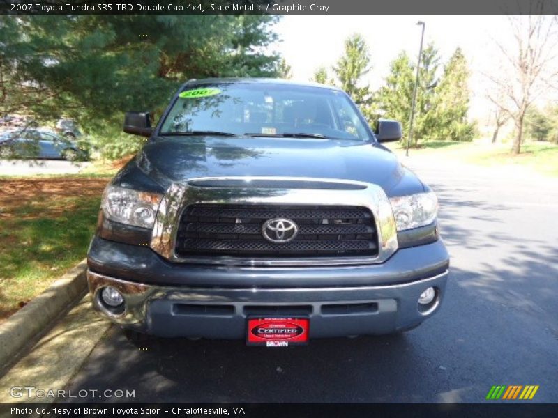 Slate Metallic / Graphite Gray 2007 Toyota Tundra SR5 TRD Double Cab 4x4