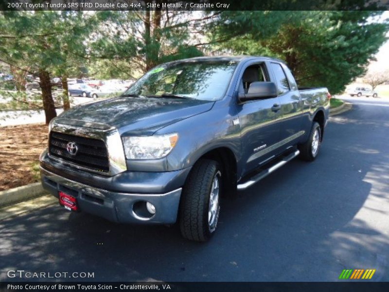 Slate Metallic / Graphite Gray 2007 Toyota Tundra SR5 TRD Double Cab 4x4