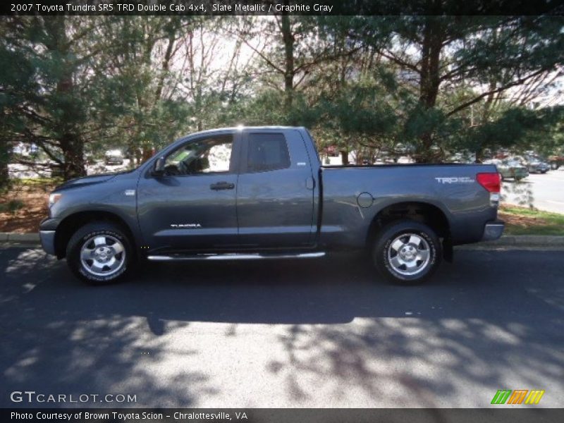 Slate Metallic / Graphite Gray 2007 Toyota Tundra SR5 TRD Double Cab 4x4