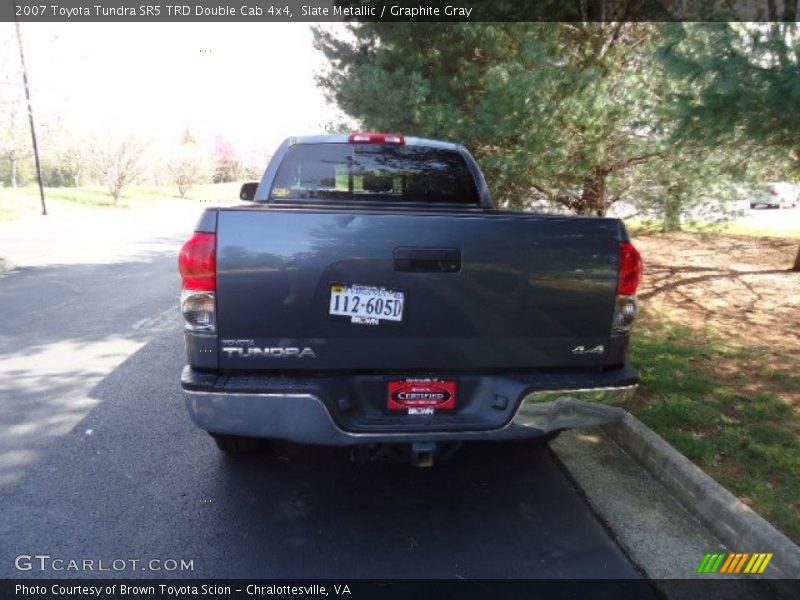 Slate Metallic / Graphite Gray 2007 Toyota Tundra SR5 TRD Double Cab 4x4