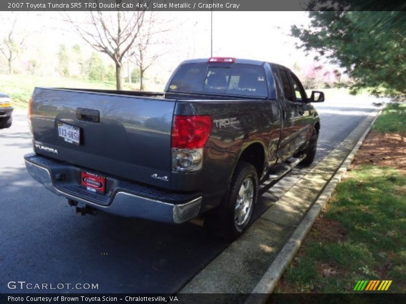 Slate Metallic / Graphite Gray 2007 Toyota Tundra SR5 TRD Double Cab 4x4