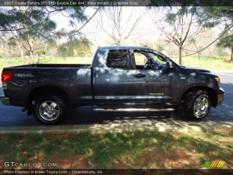 Slate Metallic / Graphite Gray 2007 Toyota Tundra SR5 TRD Double Cab 4x4