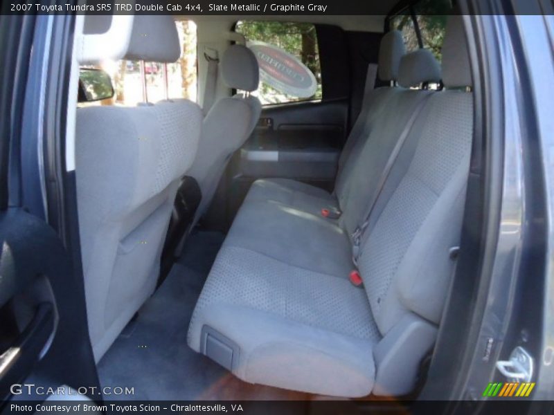Slate Metallic / Graphite Gray 2007 Toyota Tundra SR5 TRD Double Cab 4x4