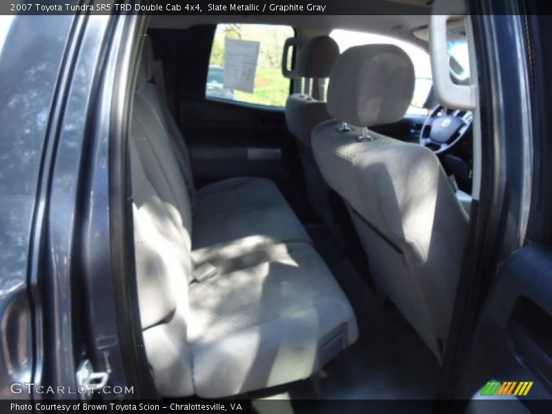 Slate Metallic / Graphite Gray 2007 Toyota Tundra SR5 TRD Double Cab 4x4
